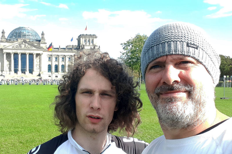 Rollerman, Marathon, Berlijn